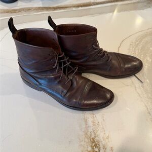 Paul Smith Men's Brown Leather Boots